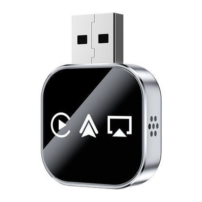 2026 Upgrade 3 in 1 Screen Mirror iOS & Android Phone, wired to wireless Carplay adapter