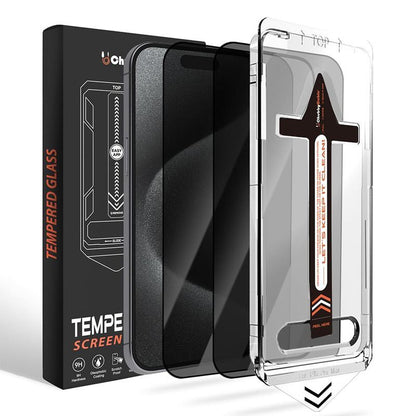 Military-Grade Privacy Screen Protector with Ultra-easy Install Box