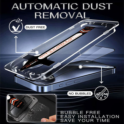 Military-Grade Privacy Screen Protector with Ultra-easy Install Box