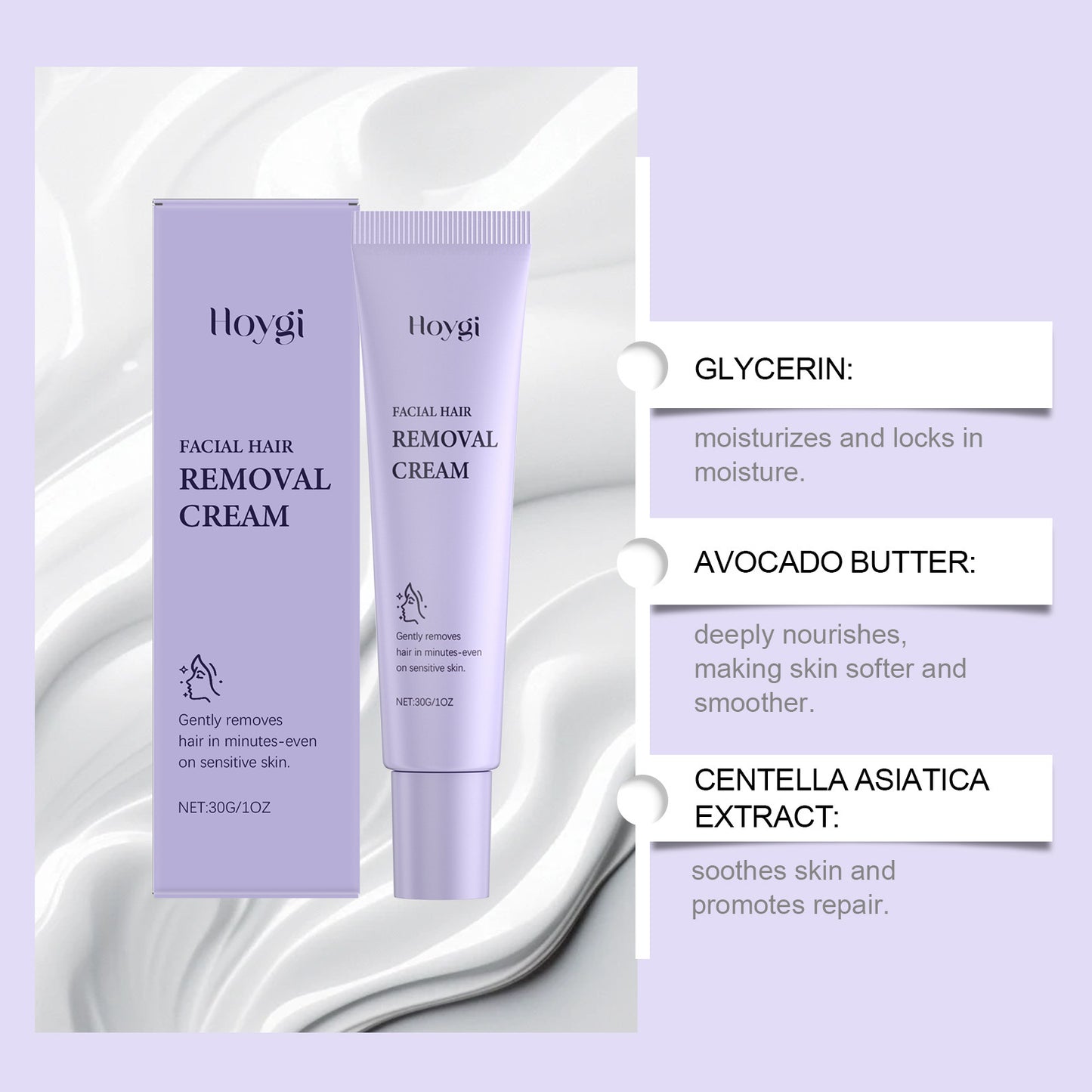 Facial Hair Removal Cream