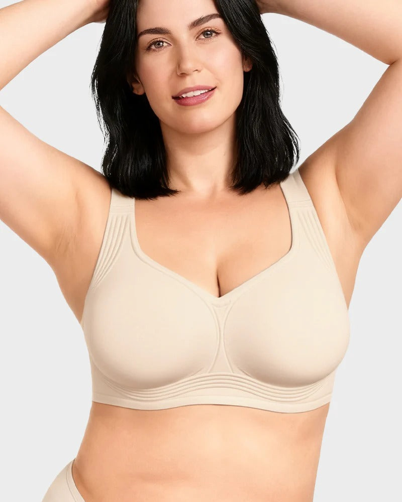Comfortable Wireless Full Coverage Jelly Smoothing Bra