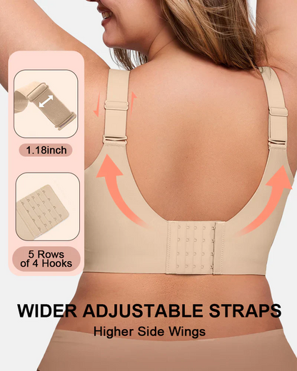 Comfortable Wireless Full Coverage Jelly Smoothing Bra