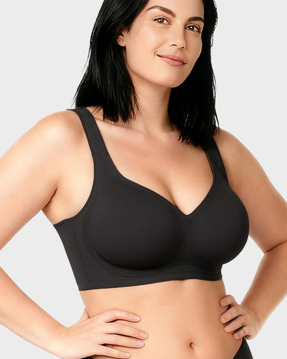 Comfortable Wireless Full Coverage Jelly Smoothing Bra