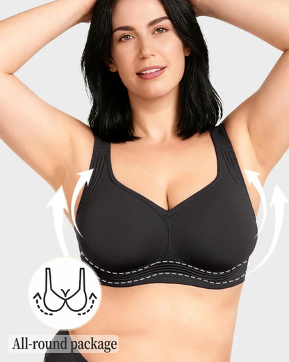 Comfortable Wireless Full Coverage Jelly Smoothing Bra