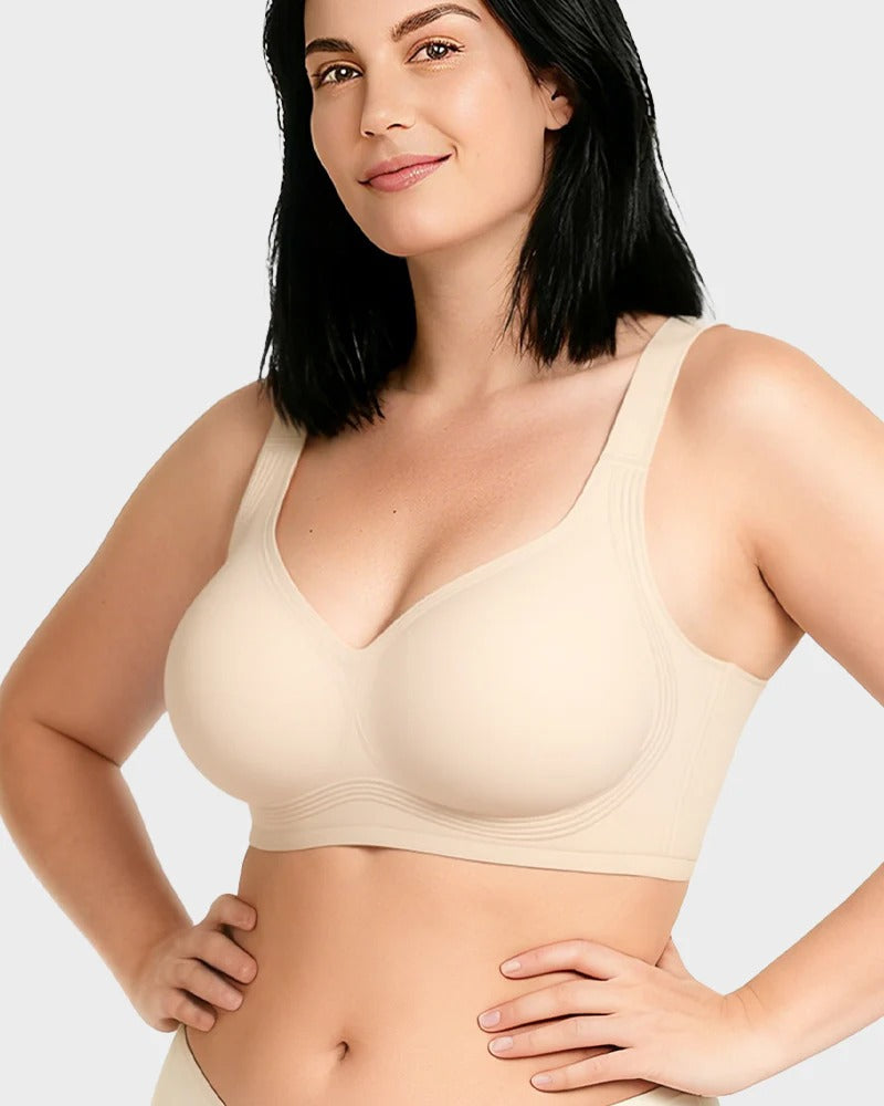 Comfortable Wireless Full Coverage Jelly Smoothing Bra