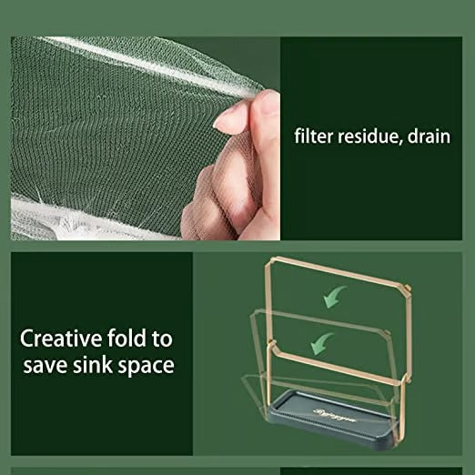 Kitchen Residue Filter Screen Holder(🔥Includes 50 nets)