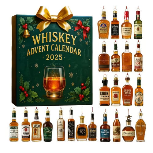 2025 Whiskey 3D Christmas Countdown Blind Box